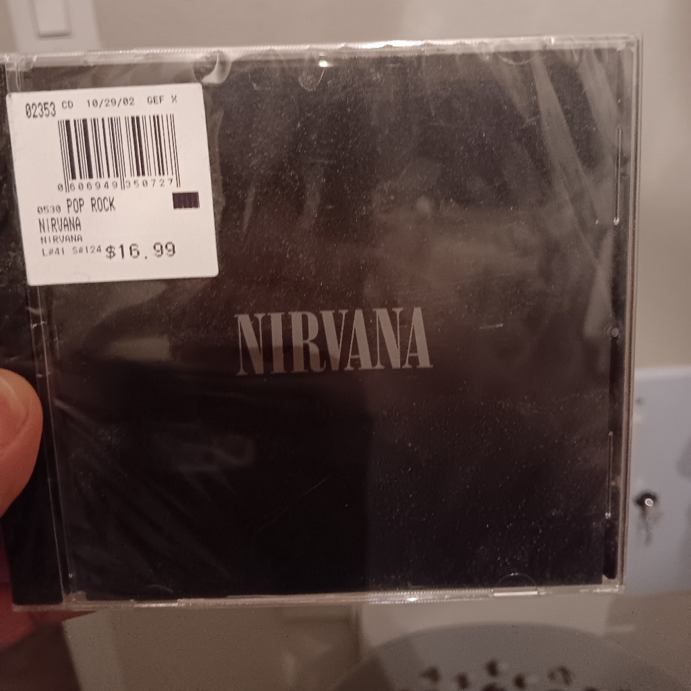 NIRVANA Black CD Sealed